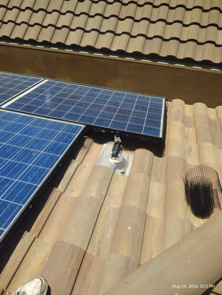 After Solar Panel Cleaning in Van Nuys, CA