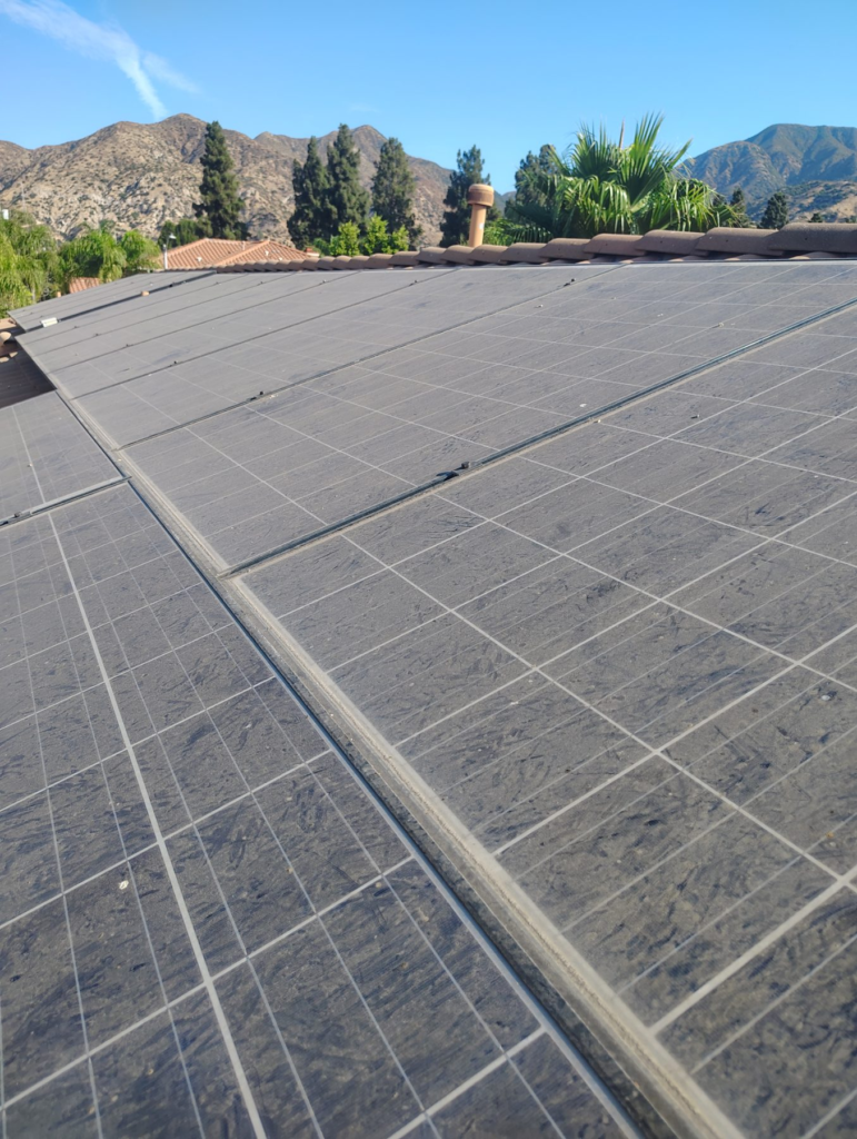Before Bird Netting Installation in Sylmar, CA